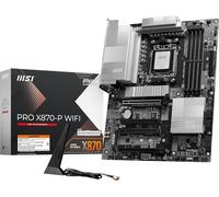 MSI Pro X870-P WiFi ProSeries - Placa Base AMD Ryzen 9000/8000/7000, AM5, DDR5, PCIe 5.0, M.2 Gen5, SATA 6 GB/s, USB 40 Gbit/s, HDMI/DP, Wi-FI 7, Bluetooth 5.4, LAN 5 Gbit/s, ATX