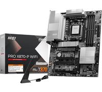 MSI PRO X870-P WiFi V1 ProSeries - Placa base (procesadores AMD Ryzen serie 9000/8000/7000, AM5, DDR5, PCIe 5.0, M.2 Gen5, SATA 6Gb/s, USB 40Gbps, HDMI/DP, Wi-Fi 7, Bluetooth 5.4, LAN de 5 Gbps, ATX)