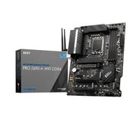 MSI PRO Z690-A WIFI DDR4 Placa Base, ATX - Soporta Procesadores Intel Core 12th Gen, LGA 1700 - 14 Duet Rail 55A VRM, Memory Boost 5200MHz/OC, 1 x PCIe 5.0 x16, 3 x M.2 Gen4 x4, 2.5G LAN, Wi-Fi 6