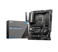 MSI Pro Z690-A WiFi Placa Base, ATX - Soporta Procesadores Intel Core 12th Gen, LGA 1700-14 Duet Rail 55A VRM, DDR5 Memory Boost 6400MHz/OC, 1 x PCIe 5.0 x16, 3 x M.2 Gen4 x4, 2.5G LAN, Wi-Fi 6E