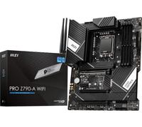 MSI PRO Z790-A - Placa base WiFi ProSeries (soporta procesadores Intel de 12ª/13ª generación, LGA 1700, DDR5, PCIe 5.0, M.2, LAN de 2.5 Gbps, USB 3.2 Gen2, Wi-Fi 6E, ATX)