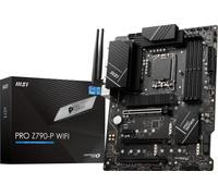 MSI Pro Z790-P WiFi ProSeries - Placa Base (soporta procesadores Intel de 12ª/13ª generación, LGA 1700, DDR5, PCIe 5.0, M.2, LAN de 2.5 Gbps, USB 3.2 Gen2, Wi-Fi 6E, ATX)