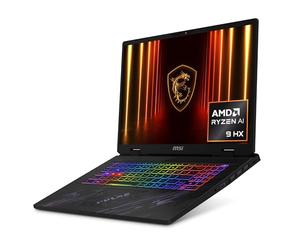 MSI Pulse A17 AI+ C3XWFKG-010IT, Notebook Gaming 17" QHD+ 240Hz, Ryzen AI 9 HX 370, Nvidia RTX 5060 8GB GDDR7, 1TB PCIe4, RAM 32GB DDR5 5600MHz, WiFi 6E, Win 11 Home [Diseño y garantía ITA]