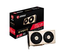 MSI Radeon RX 5700 XT Evoke OC - Tarjeta gráfica de 8 GB GDDR6, 1945Hz, Oro Rosa, AMD NAVI 10 XT GPU, 3X DisplayPort, HDMI, Sistema de refrigeración de Doble Ventilador