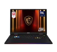 MSI Raider 18 HX AI 45.7 cm 120Hz UHD+ Gaming Laptop: Intel Core U9-285HX, NVIDIA Geforce RTX 5080, 64GB DDR5, 4TB NVMe SSD, Thunderbolt 5, Wi-Fi 7, Win 11 Home: Negro A2XWIG-014US