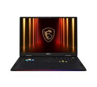 MSI Raider 18 HX AI 45.7 cm QHD+ IPS 240Hz Display Gaming Laptop; Intel Core Ultra 9 285HX 2.1GHz; GeForce RTX 5090 GPU 24GB GDDR7; 64GB DDR5-6400 RAM; 2TB NVMe M.2 SSD