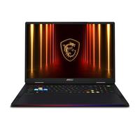 MSI Raider A18 HX 45.7 cm 120Hz UHD+ Gaming Laptop: AMD Ryzen 9-9955HX3D, NVIDIA Geforce RTX 5080, 64GB DDR5, 2TB NVMe SSD, Tipo C, Wi-Fi 7, Win 11 Pro: Negro A9WIG-082US