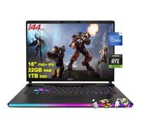 MSI Raider GE68HX - Laptop para juegos de 16 pulgadas FHD+ IPS 144Hz Intel 24-core i9-14900HX 32GB RAM 1TB SSD GeForce RTX 4070 RGB retroiluminada Thunderbolt4 USB-C Dynaudio FHD IR cámara de