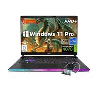 MSI Raider GE68HX - Laptop para juegos | NVIDIA GeForce RTX 4070 | con unidad de DVD externa y de oficina | Intel 24-Core i9-14900HX | Pantalla IPS FHD+ de 16 pulgadas | KB retroiluminada | Wi-Fi 7 |