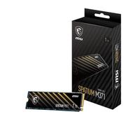 MSI SPATIUM M371 NVMe M.2 1TB SSD Interno PCIe Gen3 NVMe 3D NAND (SPATIUM M371 NVMe M.2 1TB)