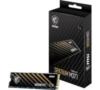 MSI Spatium M371 SSD 1TB PCIe 3.0 NVMe M.2 Unidad de Estado sólido Interna, 2350MB/s de Lectura y 1700MB/s de Escritura, 3D NAND, Seguridad de Datos integrada, Center