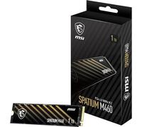 MSI SPATIUM M460 PCIe 4.0 NVMe M.2 1 TB PCI Express 4.0 3D NAND