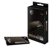 MSI SPATIUM M470 Pro PCIe 4.0 NVMe M.2 1TB - Unidad de estado sólido interna PCIe 4.0 NVMe M.2, 5000 MB/s de lectura y 4400 MB/s de escritura, 3D NAND, seguridad de datos integrada, garantía de 5 años