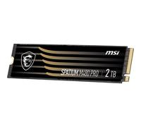 MSI - Spatium M480 PRO PCIE 4.0 NVME M.2 2TB unidad de estado sólido PCI Express 4.0 3D NAND