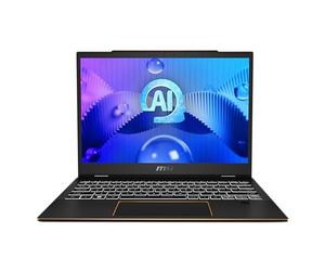 MSI Summit E13 AI EVO A1MTG-023ES - Ordenador portátil 13" FHD+ táctil, (Intel Core Ultra 7 155H, RAM 32GB, 1TB SSD, Windows 11 Pro) Color Negro, Teclado QWERTY Español