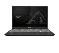 MSI Summit E14 Evo 35.6 cm FHD+ - Laptop profesional ultradelgada: Intel Core i5-1240P Iris Xe 16GB LPDDR5 512GB NVMe SSD, USB tipo C con carga PD, Thunderbolt 4, TPM 2.0, Win 11 Pro: tinta negra A12M