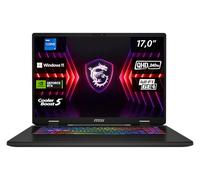MSI Sword 17 HX, portátil para juegos, QHD de 43,2 cm (17,0 pulgadas), procesador Intel Core i7 14700HX, 16 GB DDR5 RAM, SSD de 1 TB, NVIDIA GeForce RTX 4070, Windows 11 Home, teclado QWERTZ, negro