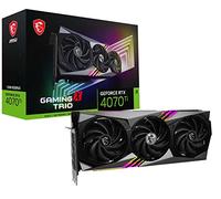 MSI Tarjeta gráfica Gaming GeForce RTX 4070 Ti 12 GB GDRR6X 192 bits HDMI/DP Nvlink Tri-Frozr 3 Ada Lovelace Architecture (RTX 4070 Ti Gaming X Trio 12G)