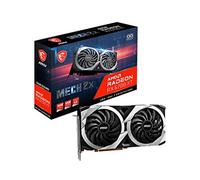 MSI Tarjeta gráfica Gaming Radeon RX 6700 XT Mech 2X 12G OC, 12GB GDDR6, 192 bit, AMD RDNA 2, TORX Fan 3.0, PCI Express Gen 4, DisplayPort v1.4a, HDMI 2.1, Zero Frozr, Raytracing, admite Afterburner