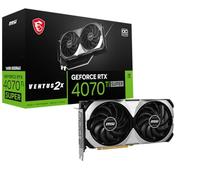 MSI Tarjeta gráfica Gaming RTX 4070 Ti Super 16G Ventus 2X OC (NVIDIA RTX 4070 Ti Super, 256 bits, Extreme Clock: 2655 MHz, 16 GB GDRR6X 21 Gbps, HDMI/DP, Ada Lovelace Architecture)