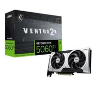 MSI Tarjeta Gráfica GeForce RTX 5060 Ti VENTUS 2X PLUS 8GB GDDR7 PCIe 5.0