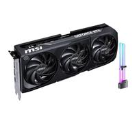 msi Tarjeta gráfica GeForce RTX 5070 Ti Shadow 3X OC, 16 GB GDDR7, 28 Gbps, 256 bits, 1406 AI Tops, DLSS 4, creación de contenido IA, inferencia LLM local, DP 2.1b x3, HDMI 2.1b, con soporte para GPU