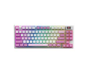 Msi teclado forge gk600 tkl w violet es bt