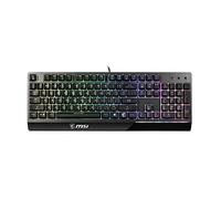 MSI Teclado Gaming Vigor GK30, USB 2.0, RGB, Mecánico Tipo Membrana, Teclas Multimedia, Negro - Teclado Gamer para PC