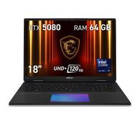 MSI Titan 18 HX AI A2XWIG-245ES MiniLED Intel Core Ultra 9 285HX 64GB 2TB SSD RTX 5080 18" W11