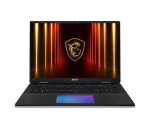 MSI Titan 18 HX AI A2XWIG-402FR: Ordenador Portatil Gaming, Intel Core Ultra 9 285HX - 64GB DDR5 - SSD 6TB - Nvidia RTX5080 16GB - 18' UHD+ Miniled 120Hz - Windows 11 Professional