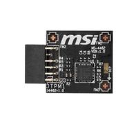 MSI TPM2SPI - Reposamuñecas ICE de seda y licra, gel fresco con infusión de espuma viscoelástica para 2.0 módulo SPI Vigor WR01