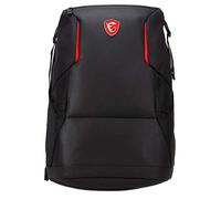 MSI Urban Raider - Mochila para ordenador portátil de hasta 17 pulgadas, resistente al agua, malla acolchada, exterior de poliéster ligero, apto para portátiles de hasta 17 pulgadas, IPX-2, tamaño mediano