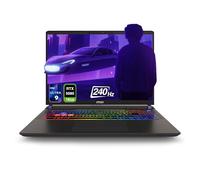 MSI Vector 16 HX AI Gaming Laptop, Intel Ultra 9-275HX, 32 GB DDR5 RAM, 2 TB PCIe SSD, 40.6 cm WQXGA (2560x1600) 240Hz Display, Nvidia G-Force RTX 5080, teclado RGB de 24 zonas, W11 Home, Cosmo Gray