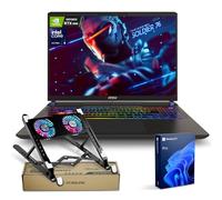 MSI Vector 16 HX RTX 5080 Pantalla QHD+ 240Hz de 16 pulgadas, Ultra 9 275HX(Beats i9-14900HX), NVIDIA GeForce RTX 5080 AI Pro Gaming Laptop, 64GB DDR5, 2TB SSD, RGB retroiluminado, paquete con