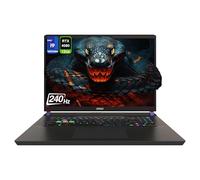 MSI Vector 17 HX Gaming Laptop, Intel i9-14900HX, 32 GB DDR5 RAM, 1 TB PCIe SSD, 43.2 cm QHD+ (2560x1600) 240Hz Display, Nvidia G-Force RTX 4080, teclado retroiluminado, W11 Home, Cosmo Gray