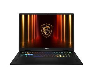 MSI Vector A18 HX 45.7 cm 240Hz QHD+ Gaming Laptop: AMD Ryzen 9-9955HX, NVIDIA Geforce RTX 5080, 64GB DDR5, 2TB NVMe SSD, Type C, Wi-Fi 7, Win 11 Pro: Cosmo Gray A9WIG-076US