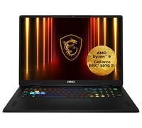 MSI Vector A18 HX Gaming Laptop de 18" QHD+ Pantalla de 240 Hz, AMD Ryzen 9 9955HX, NVIDIA GeForce RTX 5070 Ti, 32 GB DDR5, 1TB SSD, Windows 11 Home, Teclado QWERTZ, A9WHG-081