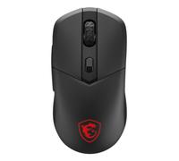MSI Versa 300 W - RATÓN Gaming INALÁMBRICO - Sensor óptico 8000 dpi, 1000 Hz tasa de frecuencia, Simétrico, 6 Botones, 50 Horas de batería, 1ms de latencia, RGB, 60g - con Cable/sin Cable