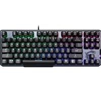 MSI Vigor GK50 Elite TKL LL US Teclado mecánico RGB para juegos con interruptores Kahil Blue