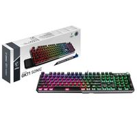 MSI Vigor GK71 Sonic Blue AM Teclado mecánico RGB Gaming Switches Sonic Blue