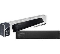 Msi vigor-wr01 descansa muñecas espuma de memoria, caucho negro