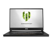 MSI WS65 9TL-686 15.6" FHD Estación de trabajo móvil delgada y ligera Intel Core i7-9750H Quadro RTX 4000 32GB 512G NVMe SSD Win10 Pro TPM2.0 TB3 huella digital