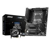 MSI X299 Pro 10G - Placa Base (LGA 2066, 4 x PCI-E 3.0 x16, DIMMs, DDR4-4200MHZ, 2 x Turbo M.2 Slots, AMD Crossfire, Nvidia SLI)