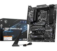 MSI Z890 Gaming Plus - Placa Base WiFi para Juegos (Compatible con procesadores Intel Core Ultra Series 2, LGA 1851, DDR5, PCIe 5.0, M.2, SATA, LAN de 5 Gbps, USB Tipo C, Wi-Fi 7, Bluetooth 5.4,