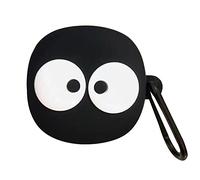 Msiall de Silicona Compatible con redmi Buds 4 Lite, [Admite Carga inalámbrica] [Funda Protectora a Prueba de Golpes] [Funda [Mosquetón] Lindo de Dibujos Animados en 3D Big Eyes