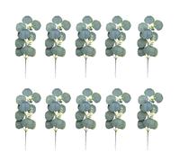 Msioytog 10 Uds De Tallos de eucaliptos Artificiales, Ramos de Boda, arreglos de Ramas de Flores para decoración del hogar, Flores Artificiales a Granel