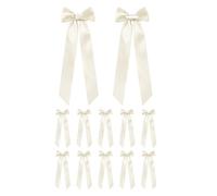 Msioytog 12 Lazos Adhesivos para candelabros para cumpleaños, Despedida de Soltera, decoración de de Boda, Suministros de Adorno de Cinta, Decoraciones con Lazo