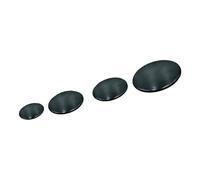 Msioytog 4 Uds Quemadores universales Coronas de Cubierta de quemadores de Estufa de Piezas de Repuesto de Estufa de Accesorios de Cocina fáciles de Instalar
