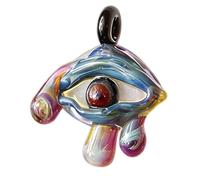 Msioytog Abalorio gótico de Ojos malvados, Colgantes de de Ojos malvados, Colgantes de para Pendientes, Pulseras, Collares, bisutería, Abalorios para Hacer Joyas