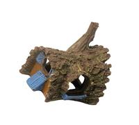 Msioytog Acuarios Artesanía Tronco Artificial Madera Flotante Cría Artesanía Decoración Tanque De Peces Suministros De Paisaje Exhibición Estética Decoración De Acuario De Agua Dulce